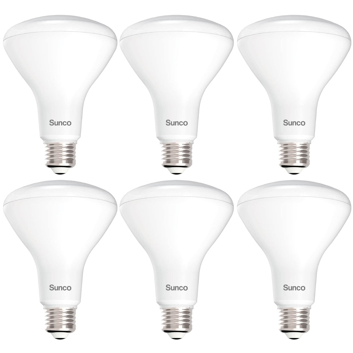 Sunco BR30 LED bulb with 850 lumens, dimmable for recessed cans