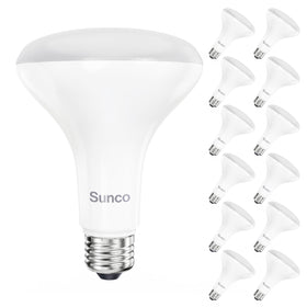 Sunco BR30 LED bulb pack in-can for recessed lighting delivers bright, even illumination.
