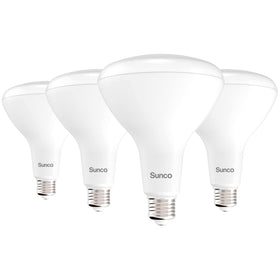 Sunco BR40 LED bulb indoor flood light for broad, even room illumination