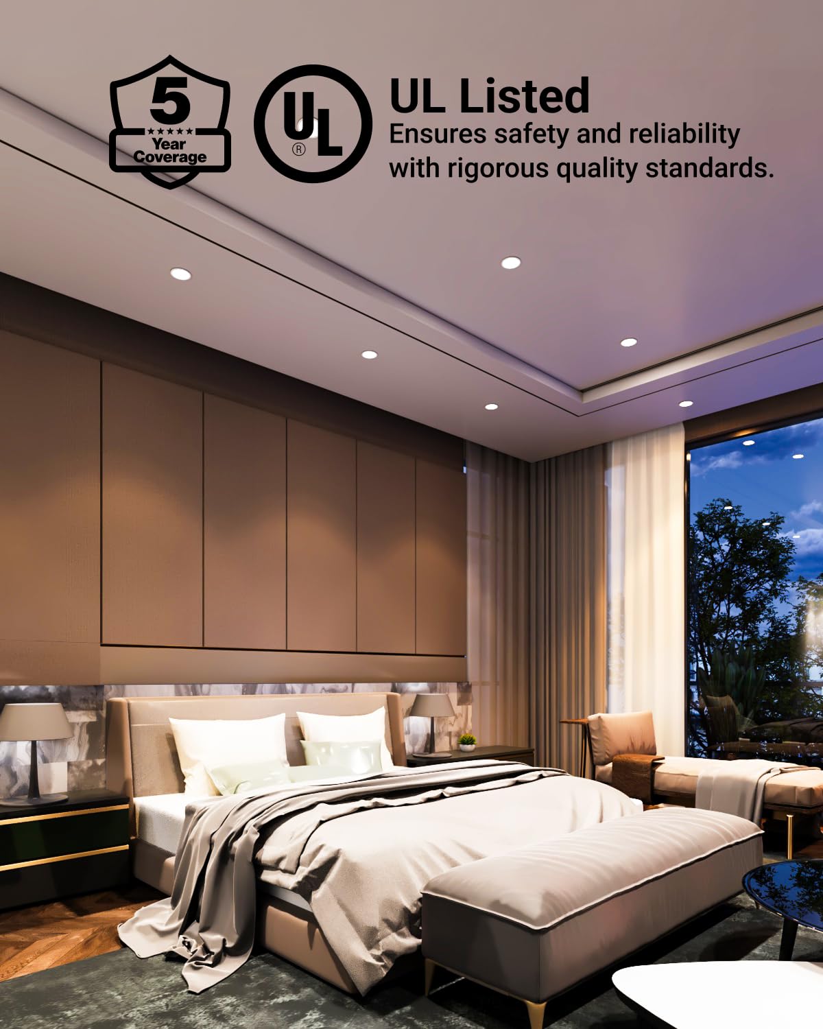 Sunco ceiling-insulation friendly can-light housing designed for insulated ceilings