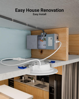 Sunco dimmable LED downlight for precise brightness control