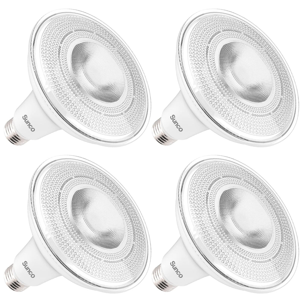 Sunco PAR38 dusk-to-dawn bulb lighting outdoor porch with sensor.