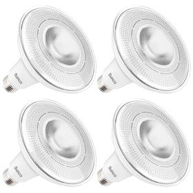 Sunco PAR38 dusk-to-dawn bulb lighting outdoor porch with sensor.