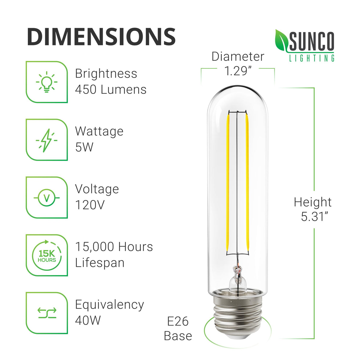 Sunco dusk-to-dawn sensor activation for hands-free exterior lighting customization