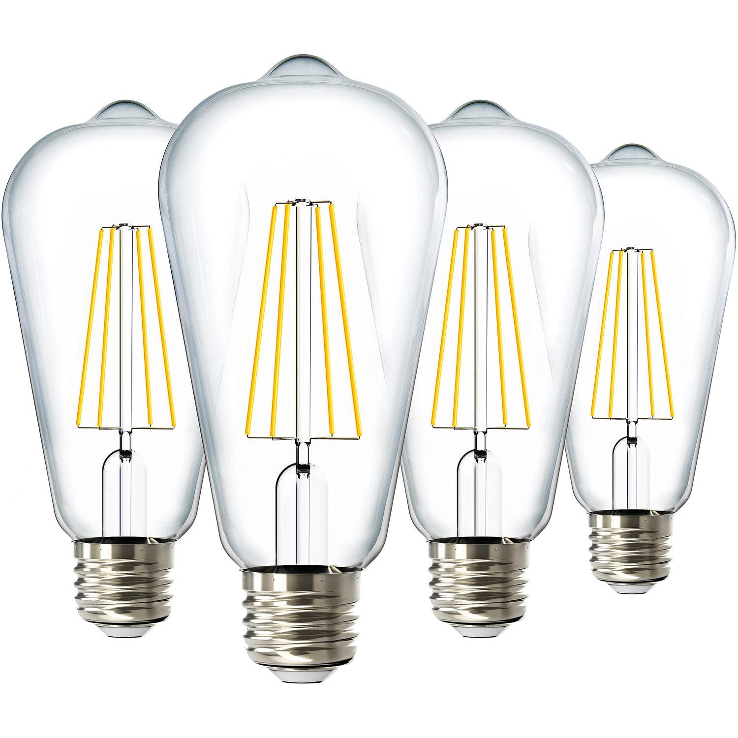 Sunco Dusk to Dawn ST64 Edison outdoor bulb lights entryways automatically
