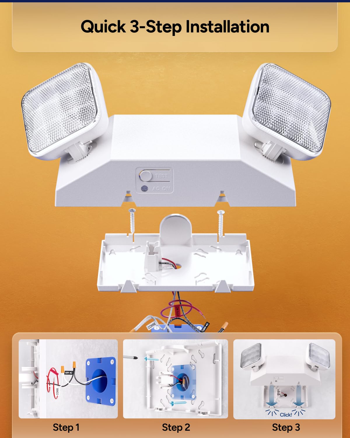 Sunco device uses fire-resistant ABS plastic for added safety.