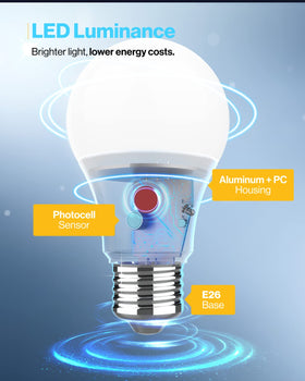 Sunco Lighting outdoor bulb ideal for patios, driveways, and decks
