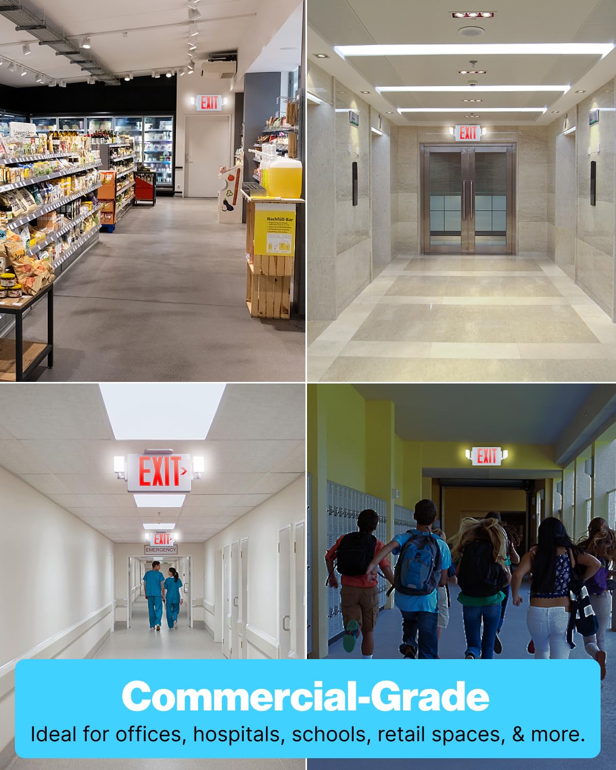Sunco wall or ceiling mounting offers flexible placement for various rooms