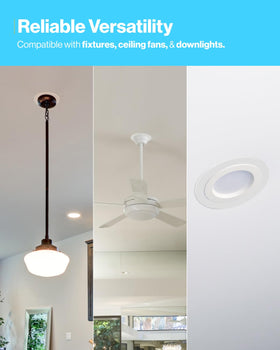 Sunco goof ring for 6 inch downlights improves finished look.