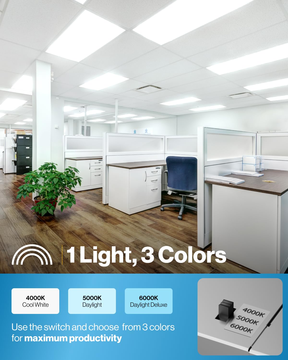 Sunco dimmable 0-10V panel enables customizable lighting levels