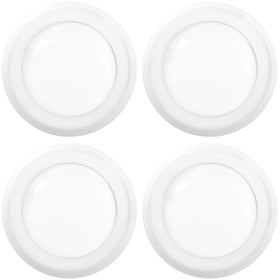 Sunco Lighting 5-inch disk downlight front view for modern, seamless ceiling integration.