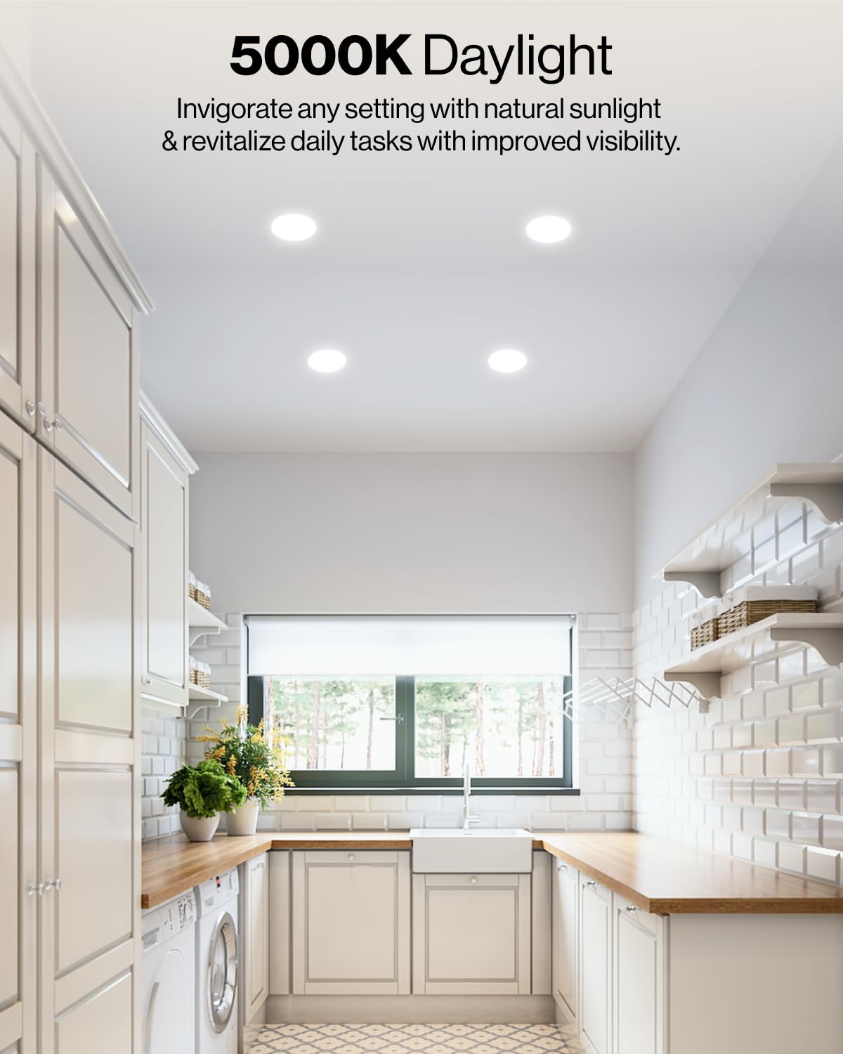 Damp-rated downlight suitable for bathrooms and moisture-prone spaces.