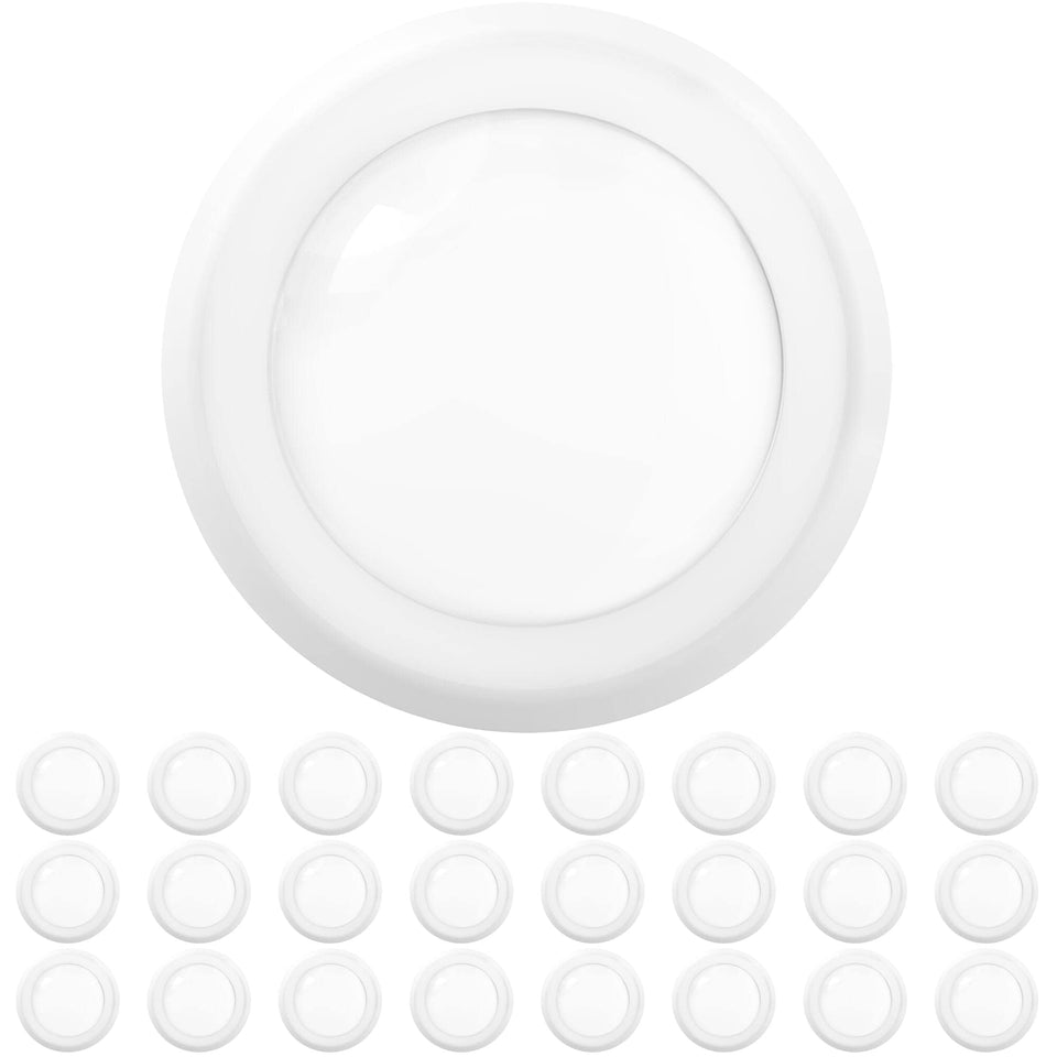 Sunco Lighting LED disk downlight 5-6 inch in ceiling with a sleek flush-mount design