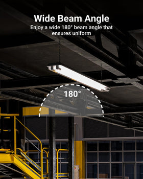 Sunco Lighting T8 LED bulb 4-foot daylight 6000K setup