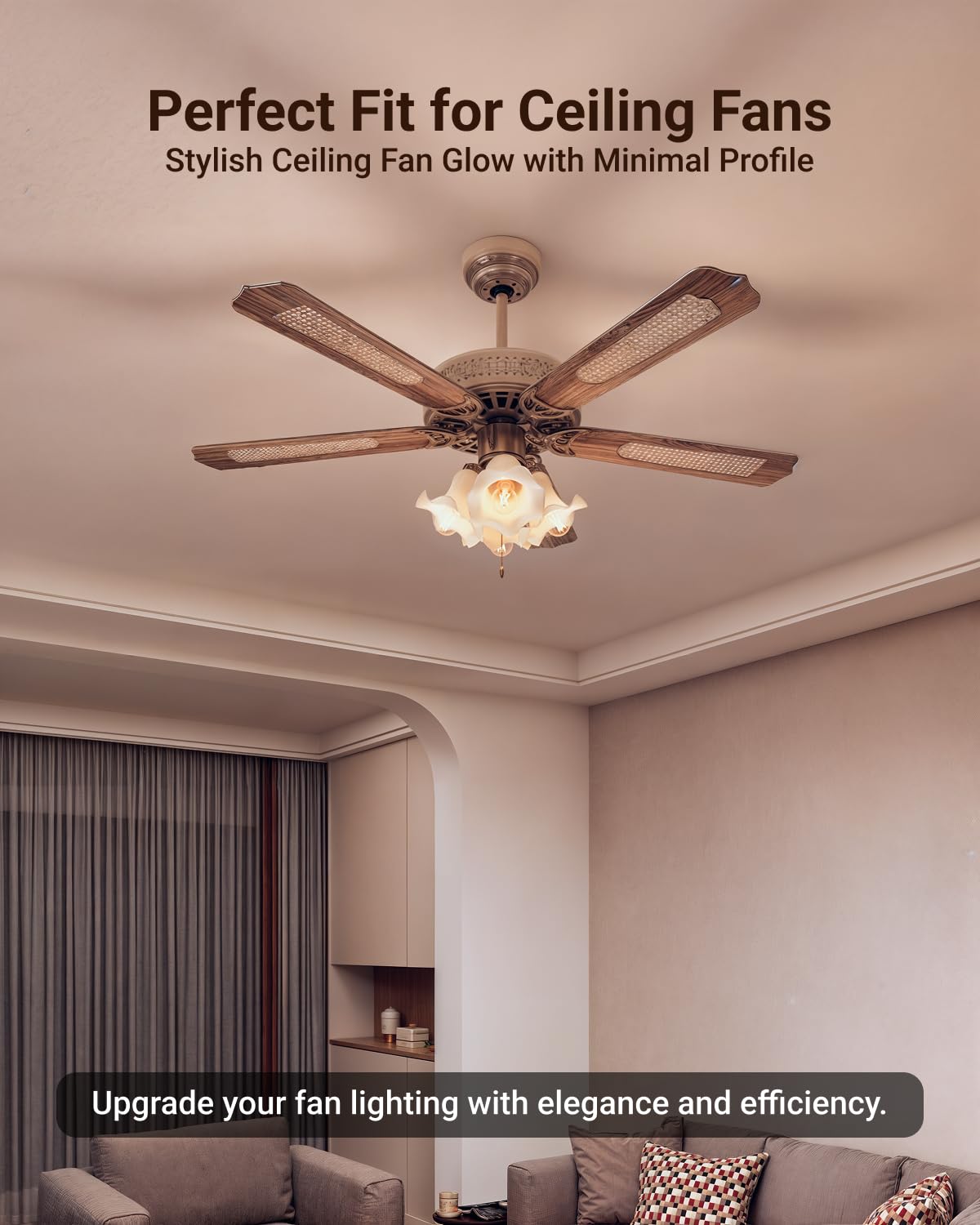 Sunco Lighting Wet-rated LED bulb suitable for bathrooms and damp areas