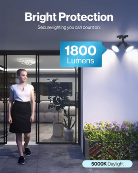 Sunco Lighting PAR38 LED flood bulb demonstrates dimmable brightness.