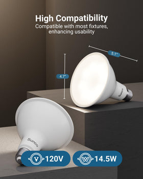 Sunco PAR38 two-pack offers versatility for multiple outdoor locations