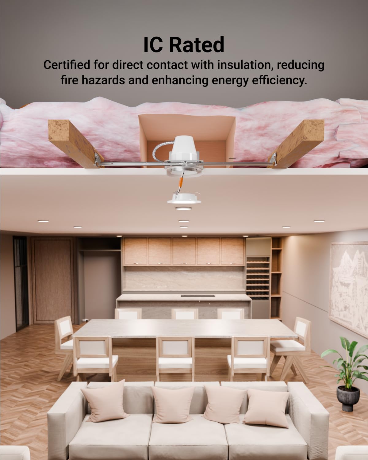 Sunco TP24 connector for quick, secure wiring in can lights