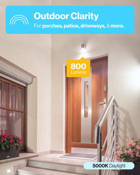 Sunco Lighting UL-certified exterior bulb with energy-efficient design