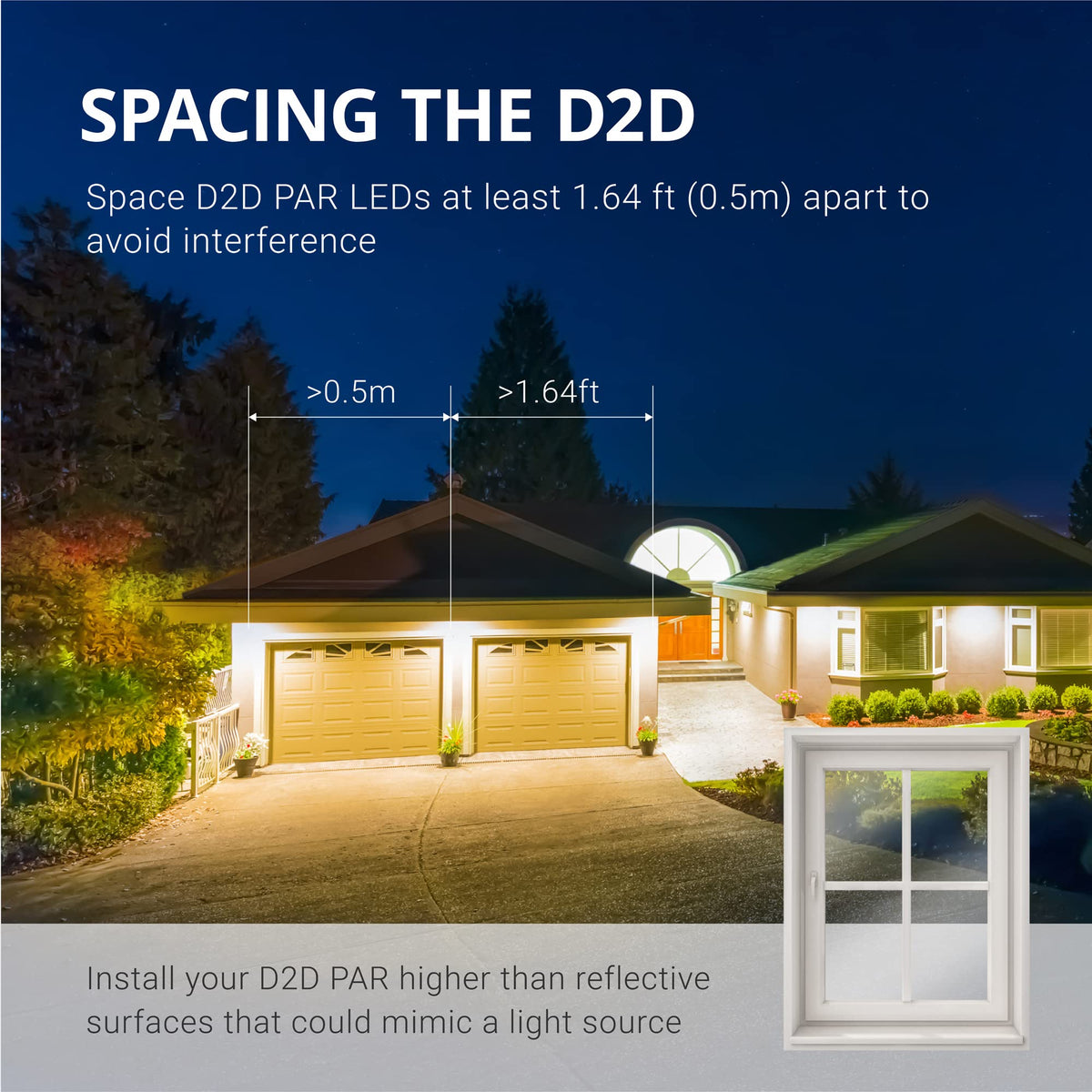 Sunco UL-certified LED bulb ensures safe, reliable outdoor lighting.