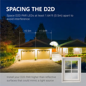 Sunco UL-certified LED bulb ensures safe, reliable outdoor lighting.