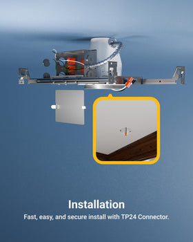 Sunco UL-listed new construction recessed can housing for safety and reliability