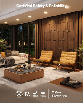 Sunco 7-year warranty and USA-based support for confidence.