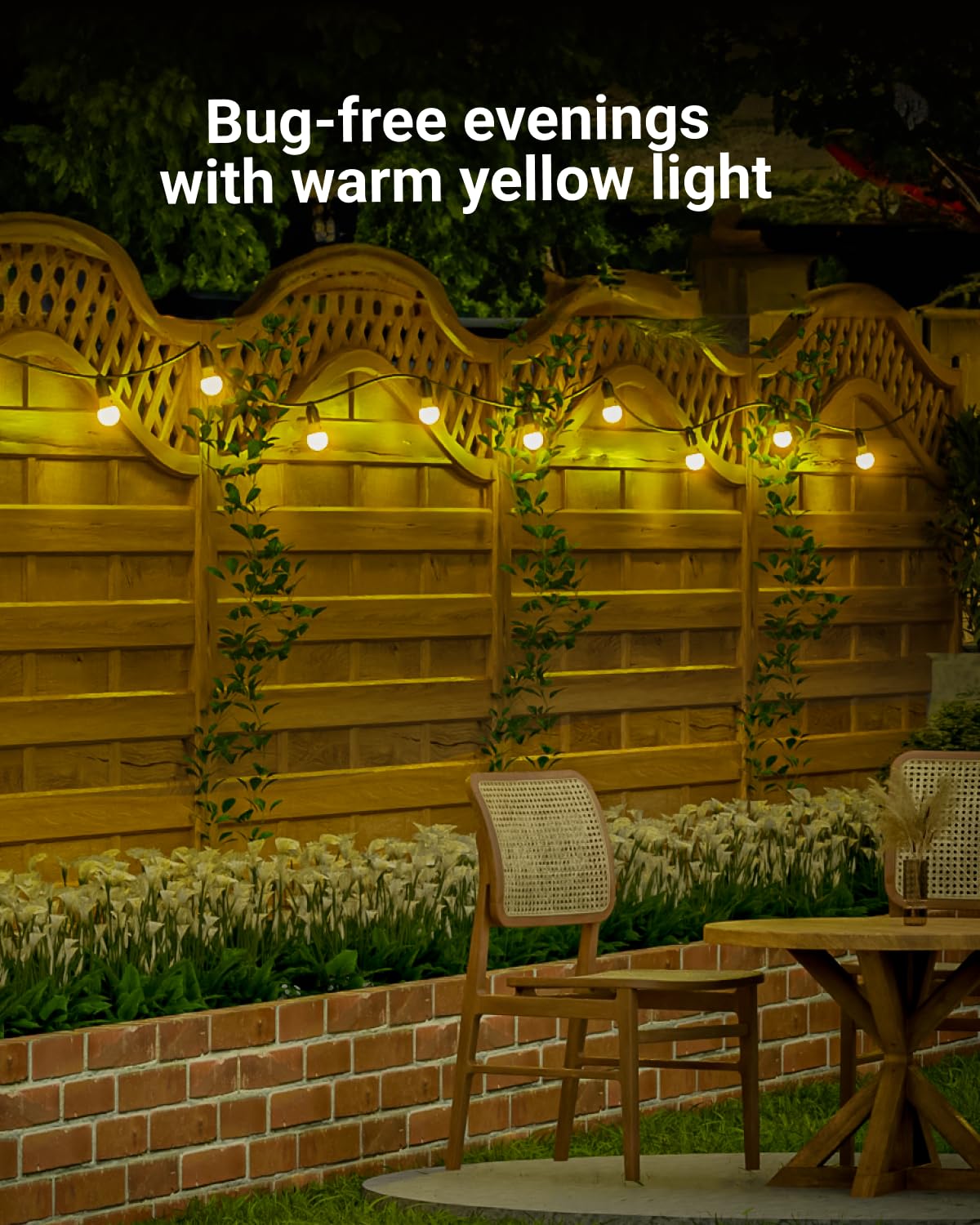Sunco Yellow LED Bug Light Bulb UL-certified outdoor performance