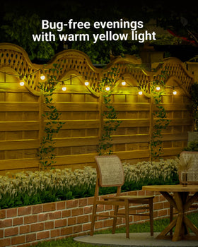Sunco Yellow LED Bug Light Bulb UL-certified outdoor performance