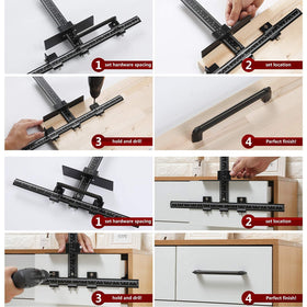 SUNCONY tool supports quick shelving and hinge plate drilling.