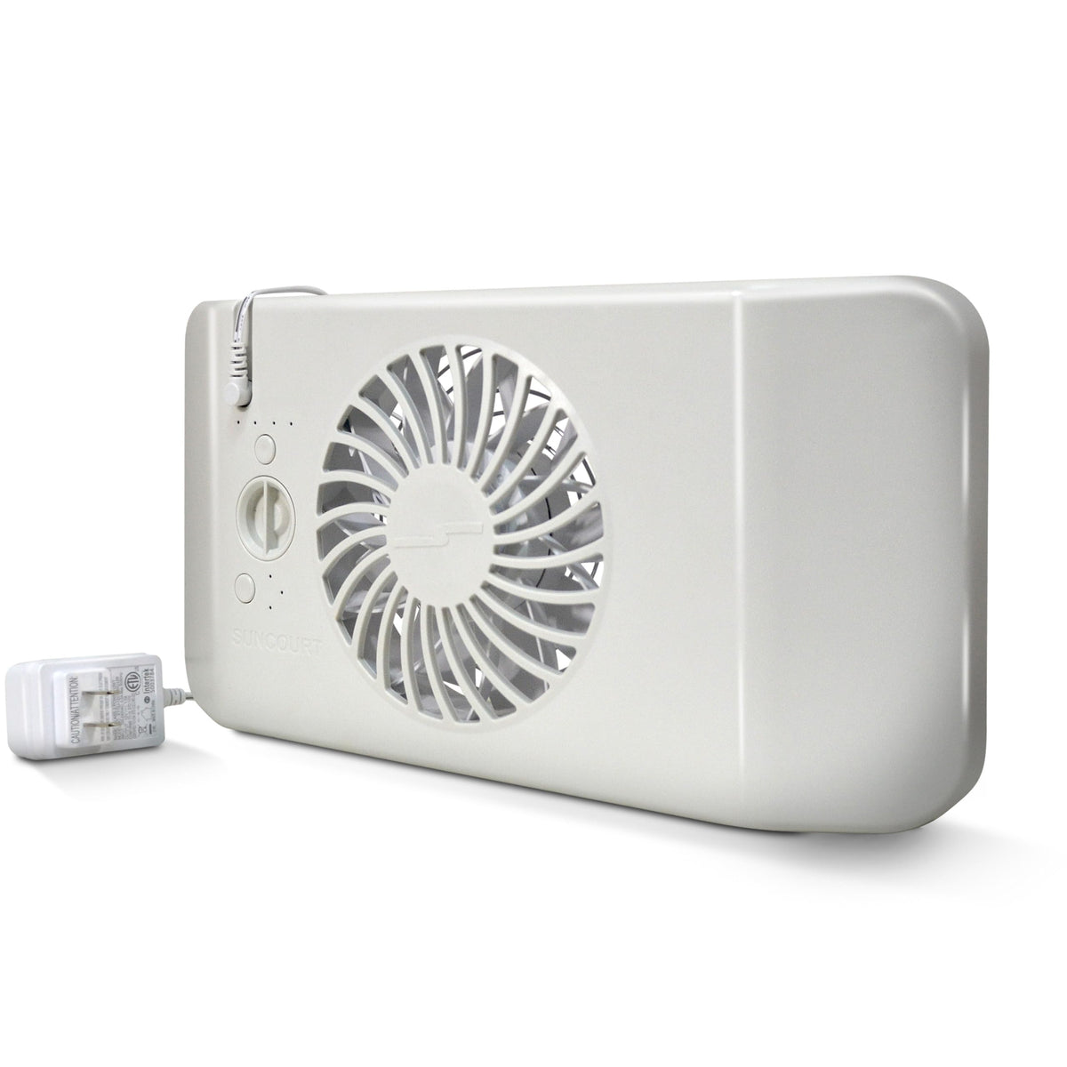 Suncourt Equalizer EZ8 front view shows ultra-quiet design for living spaces