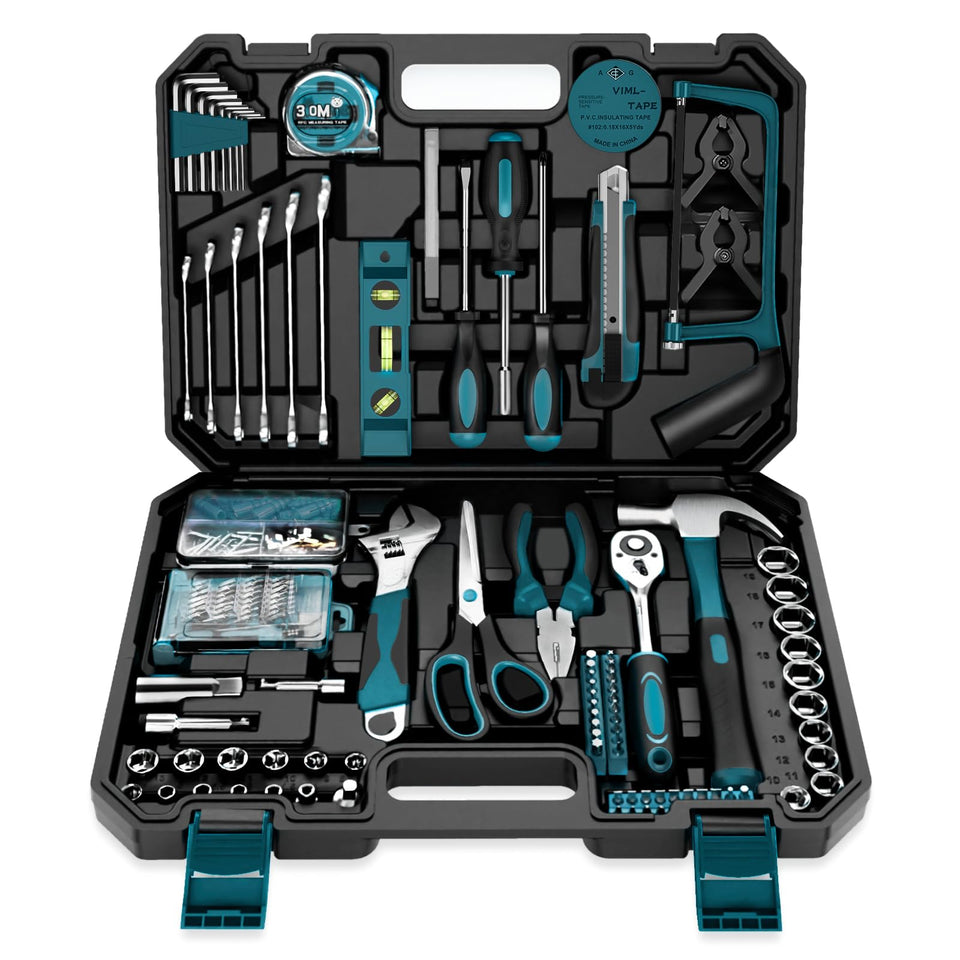 Sundpey 257-piece home tool kit boxed for easy storage and ready DIY projects