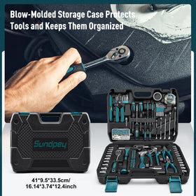 Sundpey 281pc wire strippers and pliers for durable electrical tasks