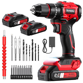 Sundpey cordless drill set overview highlighting a complete home DIY kit for quick projects