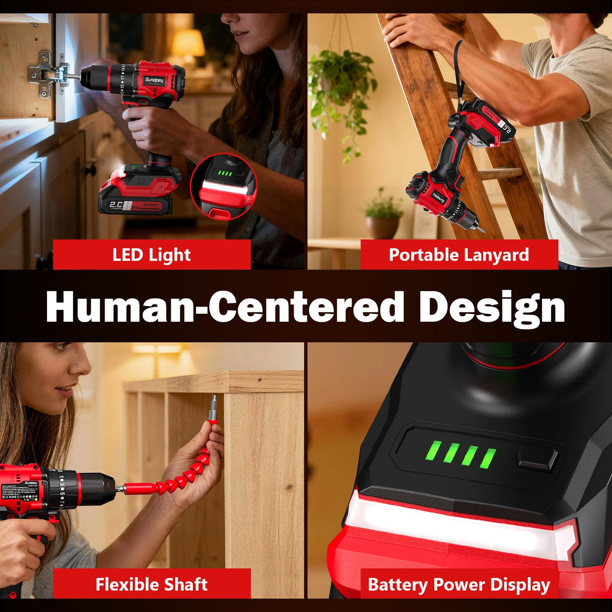 Sundpey ergonomic design reducing fatigue during long tasks