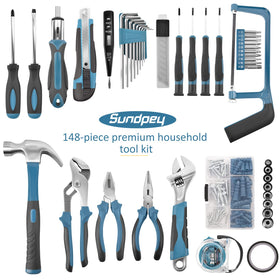 Sundpey ratcheting screwdriver set ideal for quick, precise screw driving and torque control.
