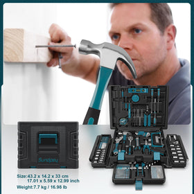 Sundpey tool kit unique opening design enables easy access to tools