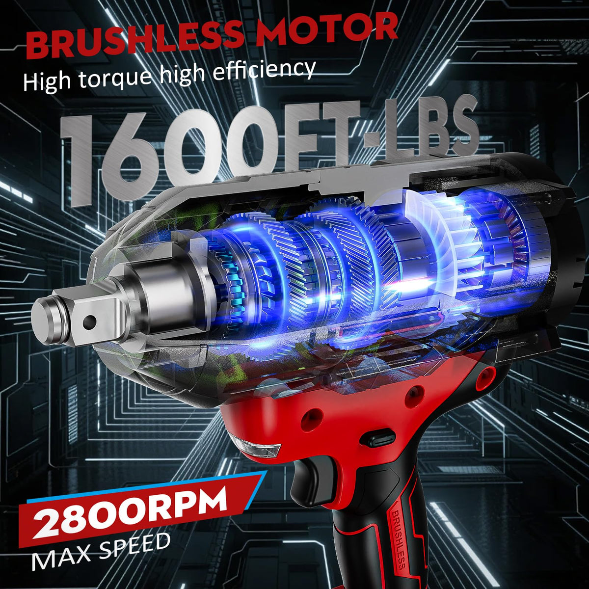 SundpeyPRO brushless motor design highlights efficient torque delivery.
