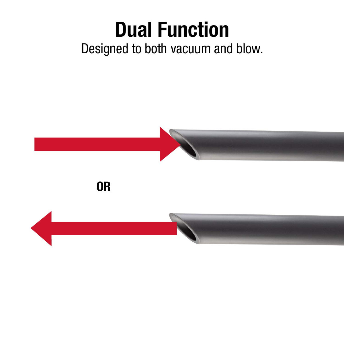 Sunex SX1000 attachments extend reach with extension tube and rotatable brush.