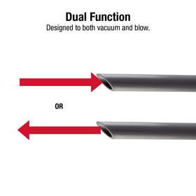 Sunex SX1000 attachments extend reach with extension tube and rotatable brush.