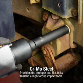 Sunex Tools 224XD chamfered opening quickly aligns fasteners