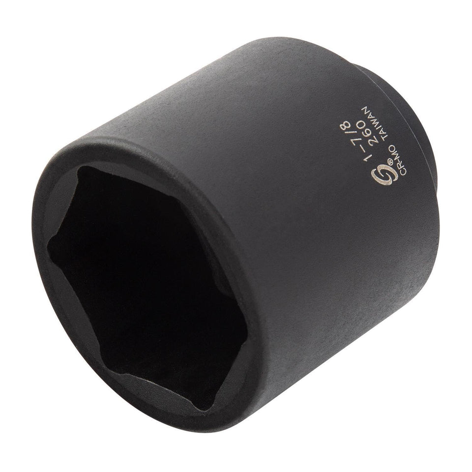 Sunex Tools 260 1/2in drive 1-7/8in impact socket in action, ideal for tough bolts