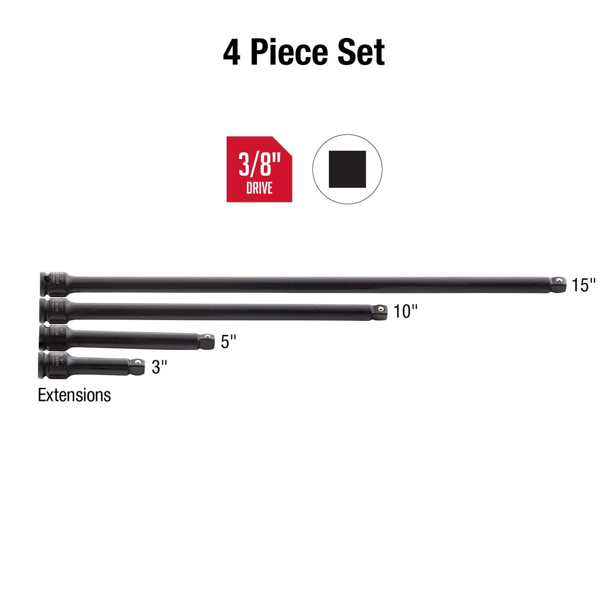 Sunex Tools 3504 5-inch wobble extension offers angled access in tight spaces.