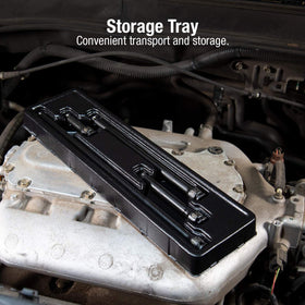 Sunex Tools 3504 storage tray keeps extensions organized and ready.