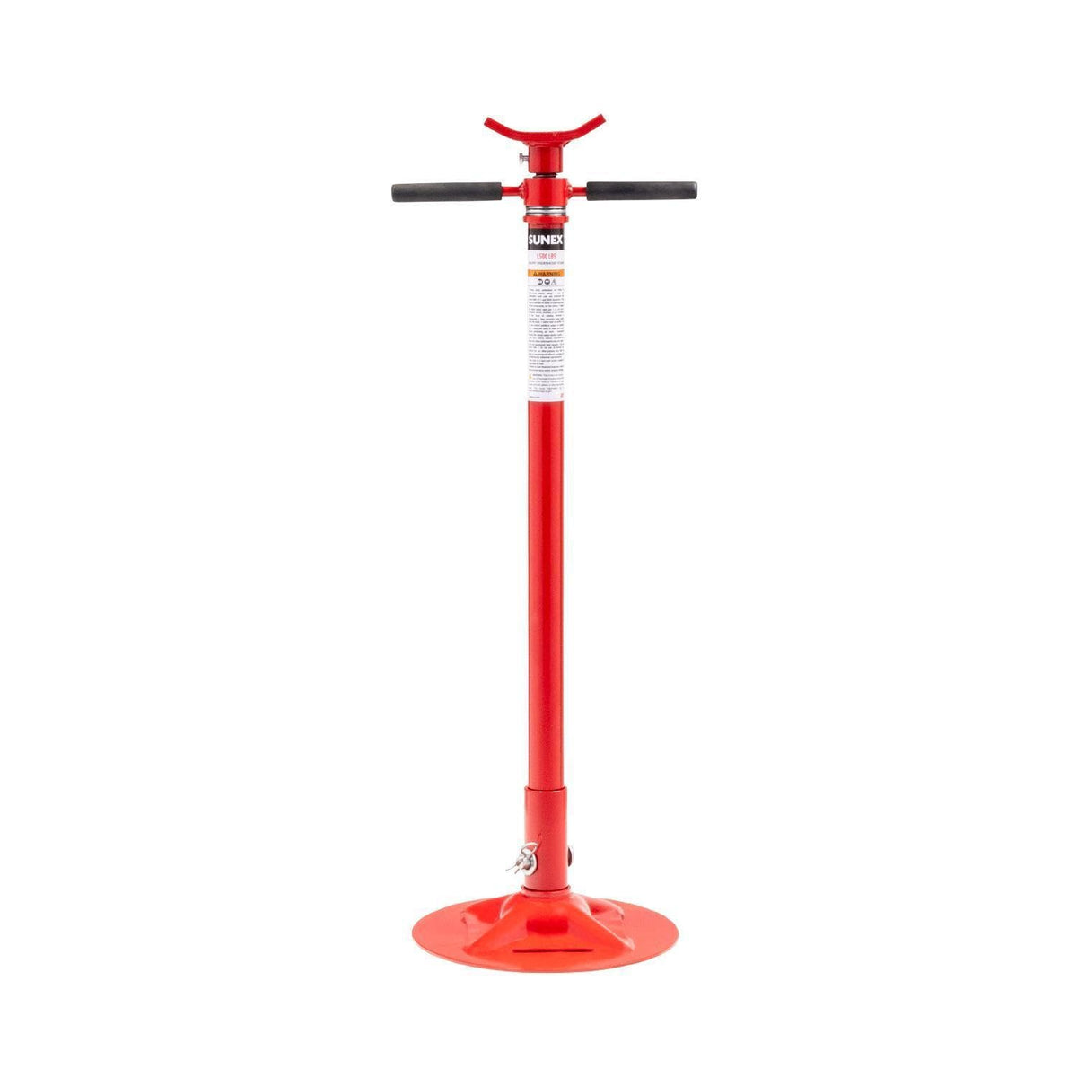 Sunex Tools 6811 underhoist stand base provides stable component support.