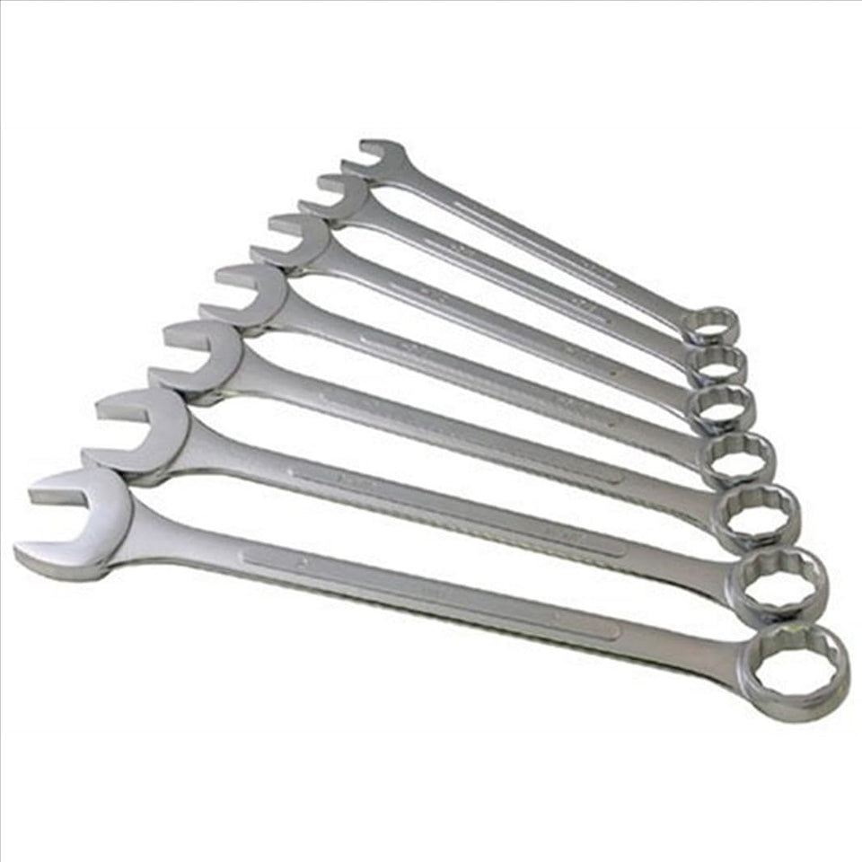 Sunex Tools 9707A jumbo SAE wrench set with polished finish for heavy-duty use.