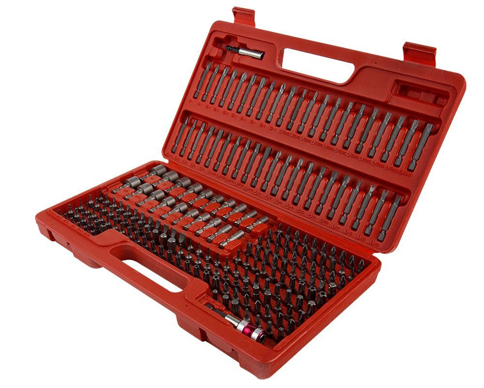 Sunex Tools 9729 master bit set in closed case for easy portability.