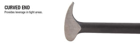 Sunex Tools 9804 rolling-head feature enhances hook-end prying options