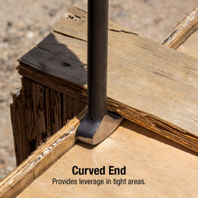 Sunex Tools 9804 rolling-head pry bar 16in for mid-length leverage during repairs
