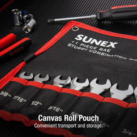 Sunex Tools 9930 canvas pouch included for convenient storage and transport.